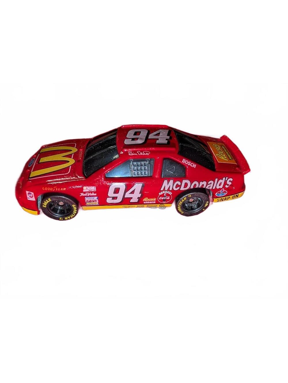 Red McDonald's #94 NASCAR Diecast Model Car